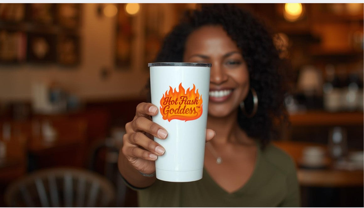 Hot Flash Goddess Bundle #2 Tote & Tumbler