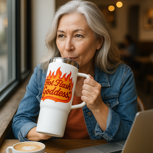Hot Flash Goddess Bundle #3 Tee & Tumbler