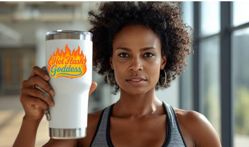 Hot Flash Goddess Bundle #2 Tote & Tumbler